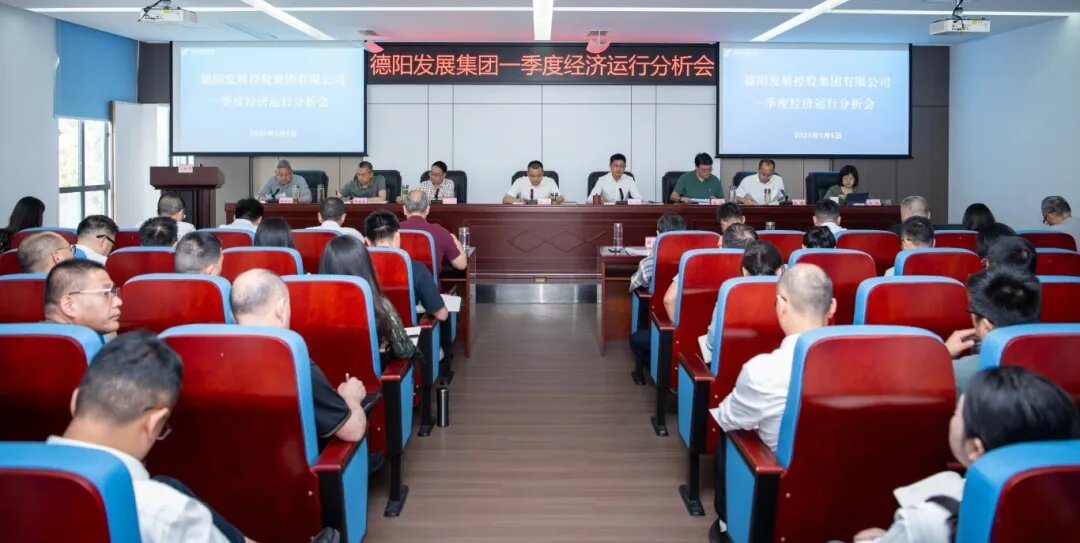 【锚定目标 攻坚克难 奋力冲刺“双过半”】德阳发展集团召开2025年一季度经济运行分析会